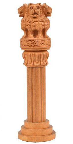Wooden Ashoka Pillar, Color : Brown for Decorative