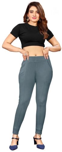 Dark Grey 4 Way Stretchable Lycra Pant