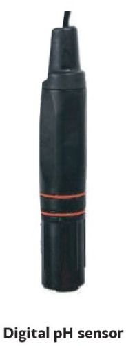 0~60°C SR-PH-801 Dual Ring Digital PH Sensor, Color : Black