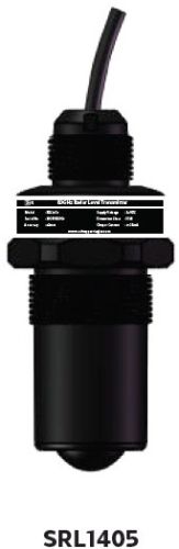 80GHz SRL1405 Compact Threaded Radar Level Transmitter