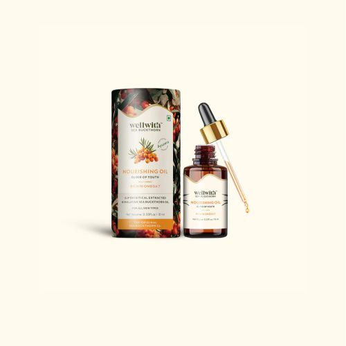 Wellwith Sea Buckthorn Oil For Hair & Skin