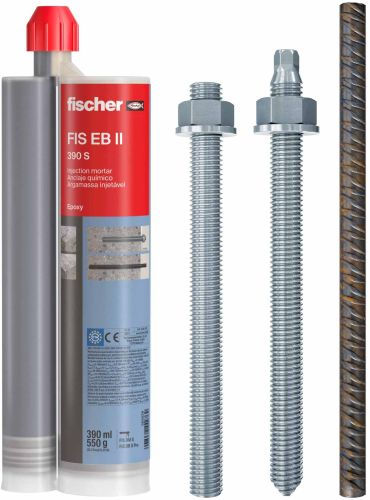 Fischer FIS EB II Epoxy Mortar 300ml, Packaging Type : Cartridge