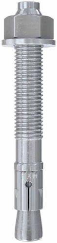Steel Fischer Fxa Bolt Anchor, Color : Silver for Concrete Anchoring