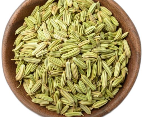 Natural Green Bold Grade Fennel Seeds, Packaging Type : PP Bags
