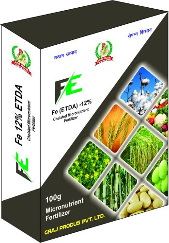 EDTA Fe 12% ETDA Chelated Micronutrient Fertilizer