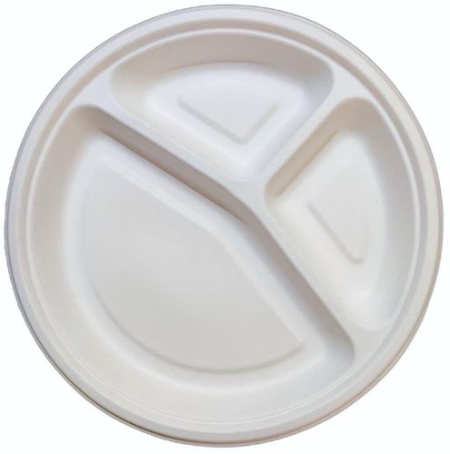 Bagasse Compartment Plates