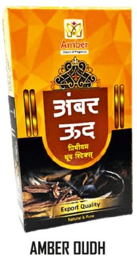 Amber Oudh Premium Doop Stick, Color : Light Brown