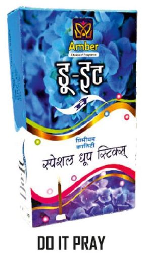 Amber Premium Doop Stick, Color : Brown, Packaging Type : Box