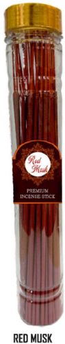 Amber Red Musk Premium Incense Stick, Packaging Type : Jar