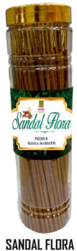 Bamboo Sticks Amber Sandalwood Flora Premium Masala Agarbatti