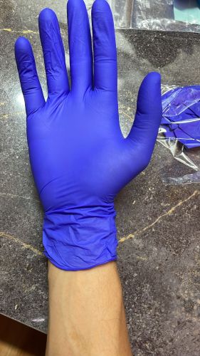 Nitrile Gloves, Color : Blue