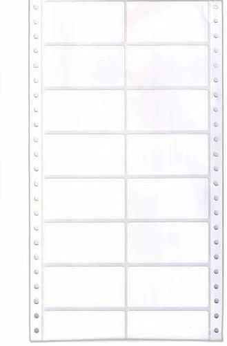 70x35mm Coral Dot Matrix Label Sheet