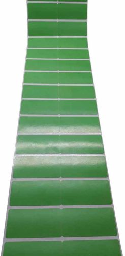 75x50mm Green Barcode Label Sticker Roll