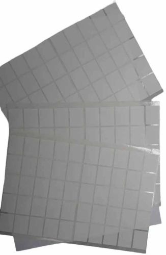 1x0.75 Inch Coral White Label Sticker Sheet