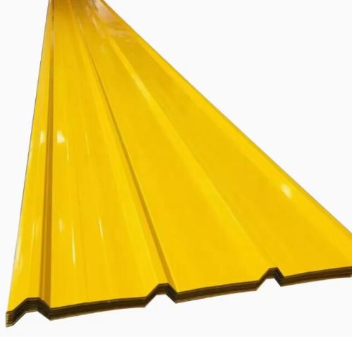 Anti-Corrosion 0.4mm Thick PPGI Steel Corrugated Metal Roofing Sheet