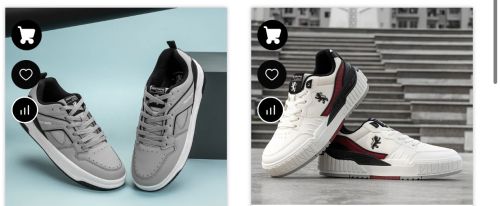 PU Printed Mens Sneaker Shoes, Lining Material : Fabric