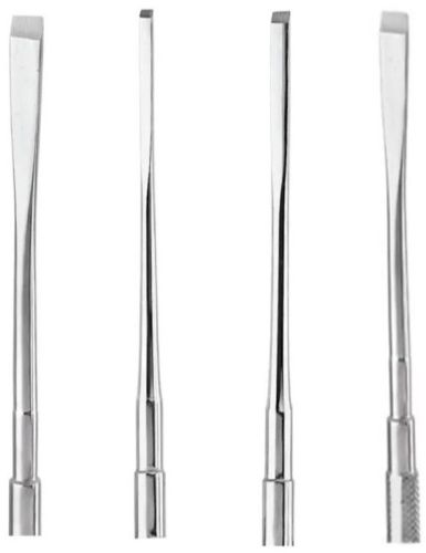 Stainless Steel Bone Chisel, Color : Grey for Hospital