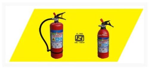 Iron Clean Agent Fire Extinguisher, Color : Dark Red