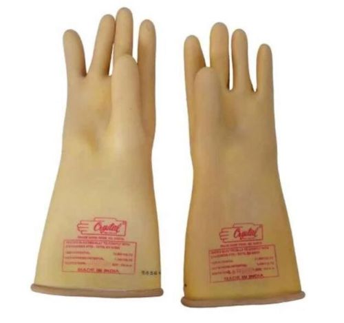 Rubber Electrical Gloves M