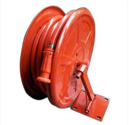 Mechanicl Metalic Iron Hose Reel Drum 150mm, Can Veried