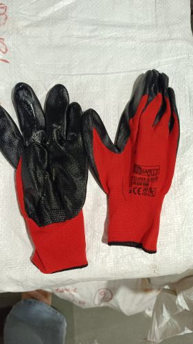 Nitrile Coated gloves- Rifa Safety XL, Liner Material : Cotton