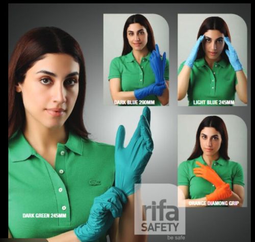 Nitrile Examination Gloves, Brand Name : Rifa Safety
