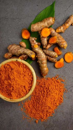 Yellow A Grade Turmeric Powder for Cooking, Food, Spices