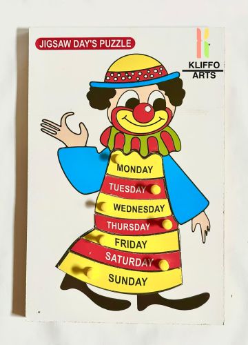 MDF Wooden Educational Jigsaw Puzzle, Color : Multicolour