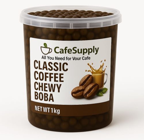 Cafesupply Coffee Chewy Boba Bubble Tea, Packaging Type : Plastic Jar