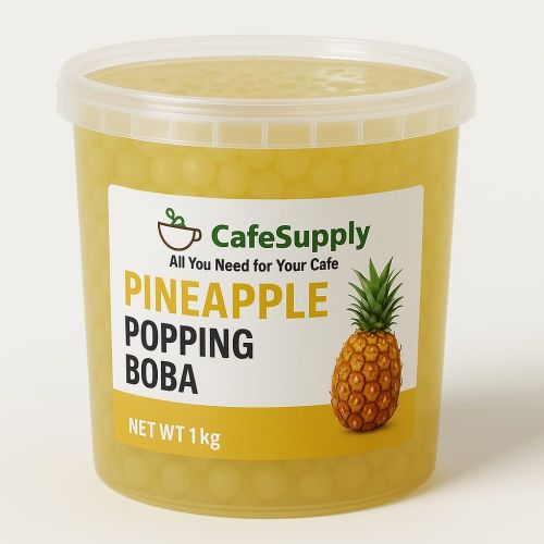 Cafesupply Pineapple Popping Boba Bubble Tea