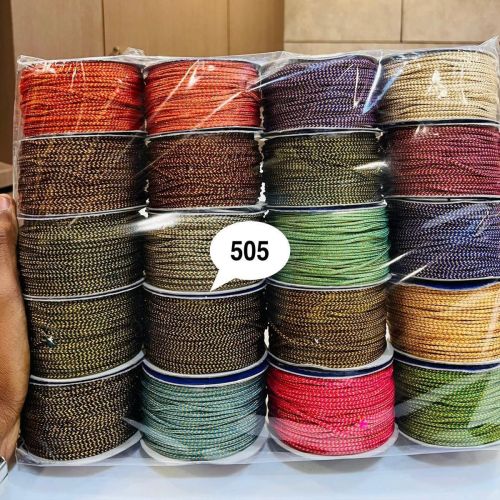 Cotton Embroidered Colored Laces, Technics : Handmade