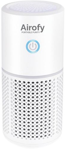 Airofy Airo Essential Portable Air Purifier, Color : White