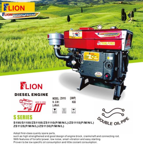 Automatic Hydraulic Lion Diesel Engine Compact Size