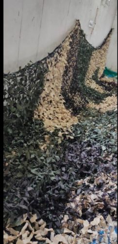 Nylon Camouflage Nets, Color : Brown-green for Army Camp