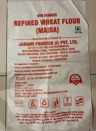 50 Kg Grain Durable PP Woven Bag