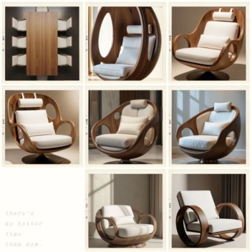 Plain Polished Living Room Wooden Sofa Chair, Color : Light Brown