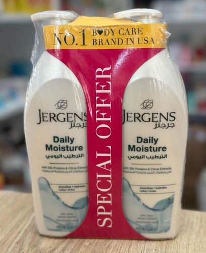 Jergens Daily Moisturizing Lotion, Packaging Type : Plastic Bottle