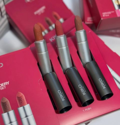 Kiko Milano Velvet Passion Matte Lipsticks, Color : Multi color