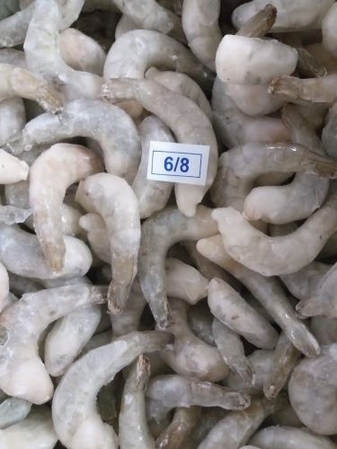 6/8 PDTO Vannamei Frozen Prawns, Color : White