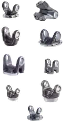 Polished Metal Cross Holder Half Yoke, Color : Grey for Automobile