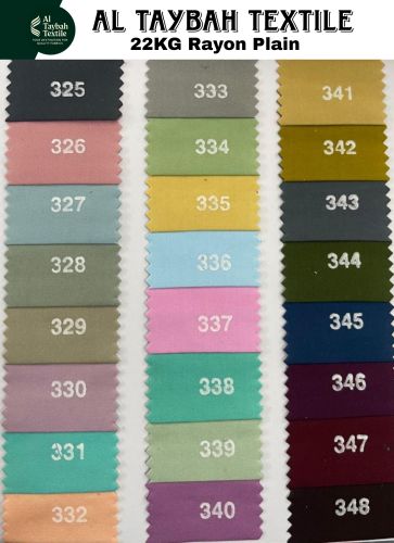 Plain Rayon Fabric, Width : 58 Inches For Apparel, Textile