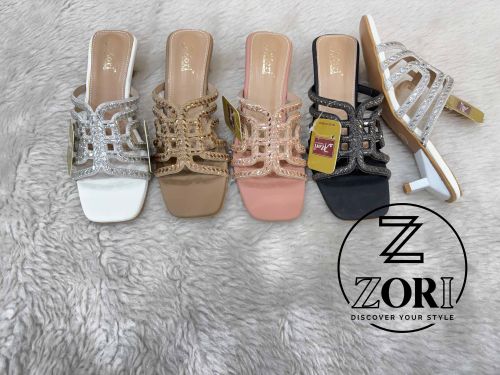 Synthetic Classic Stiletto Party Heel, Brand Name : Zori