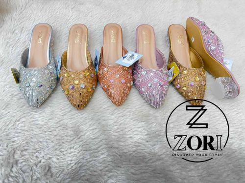 Designer Ladies Wedding Jutti, Brand Name : Zori for Festive Occasions