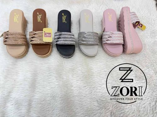 EVA Fancy Platform Ladies Slipper, Brand Name : Zori for Casual