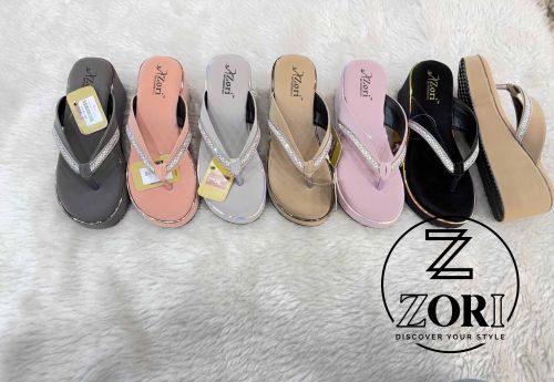 Velvet House Ladies Slipper, Brand Name : Zori for Indoor