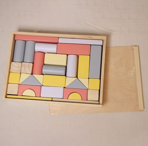 Wood Building Blocks Standard Size