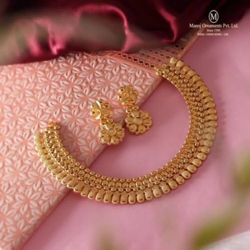 Gold Necklace, Brand Name : Totan Jewelerry Care