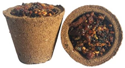 Guggal Sambrani Cup, Color : Brown, Packaging Type : Plastic Packets