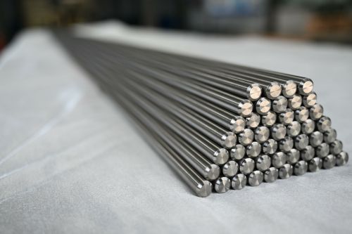 Polished Titanium Rods, Color : Silver for Home, Industrial