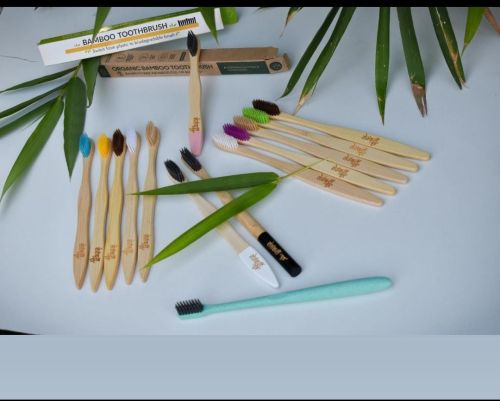 Bamboo Tooth Brush, Brand Name : Shetkari Putra